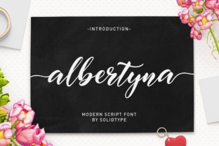 Albertyna Font: Elevating Handmade Labels and Designs