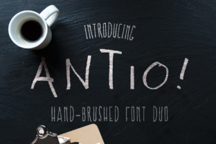 Antio Duo Font: A Playful Typeface for Editorial Design