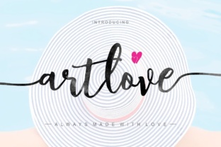ArtLove Font Review: A Script Typeface for Campaigns