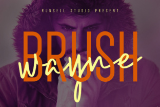 Brush Wayne Duo Font: Elevating Handmade Labels