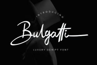 Bulgatti Font: Elevating Luxury Campaign Visuals