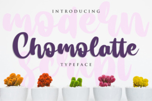 Chomolatte Font: Elegant Script for Modern Web Design