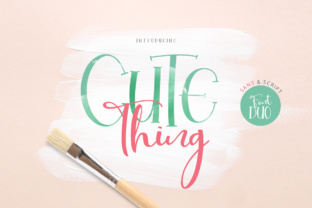 Cute Thing Duo Font: A Maker’s Guide to Charming Typography
