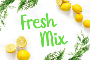 Fresh Mix Font: A Designer’s Take on Spring Branding