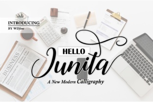 Hello Junita Font Review: Elegant Script for Branding