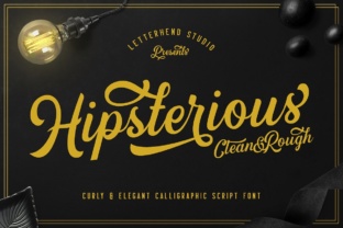 Hipsterious Font Review: Casual Script for Campaigns