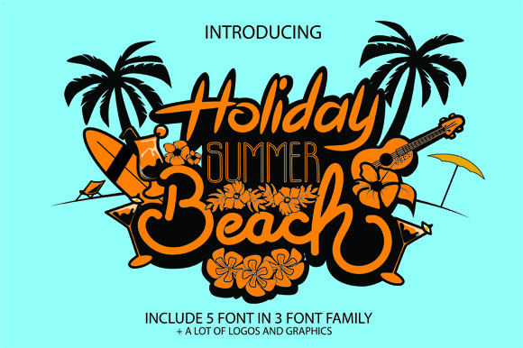 Holiday Summer Beach Font: A Campaign Design Review