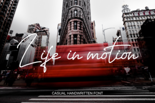 Life in Motion Font: A Review for Editorial Design
