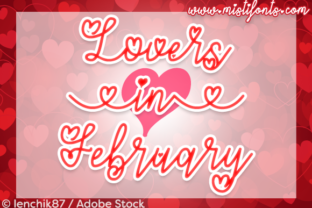 Lovers in February Font: A Designer’s Branding Test