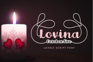 Lovina October Five Font: Elevating Small Business Branding