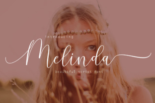 Melinda Font: Elegant Calligraphy for Handmade Products