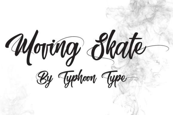 Moving Skate Font: Adding Grit to Brand Identity