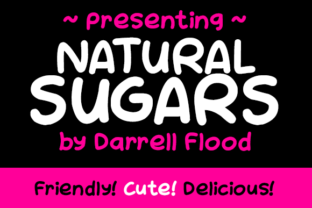 Natural Sugars Font: Sweet Typography for Campaigns