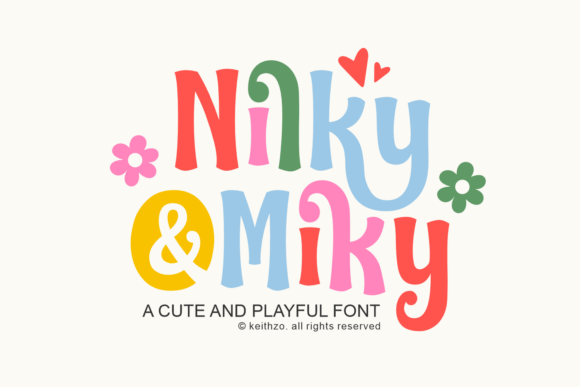 Nilky Miky Font: Adding Retro Whimsy to Editorial Design