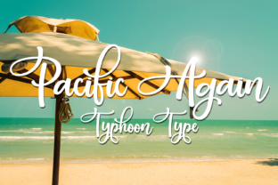 Pacific Again Font: A Vintage Script for Brand Identity