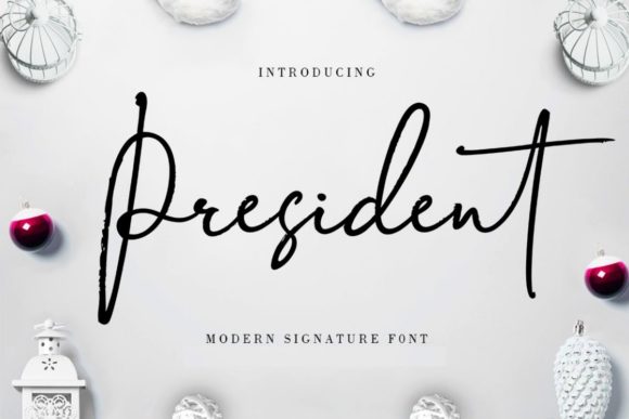 President Font: Adding Elegance to Brand Identity