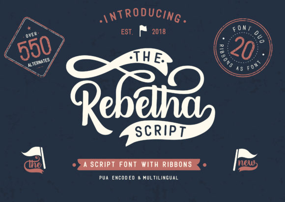 Rebetha Duo Font Review for Digital Branding