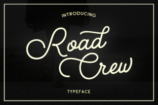 Road Crew Font: Handmade Type for Editorial Design