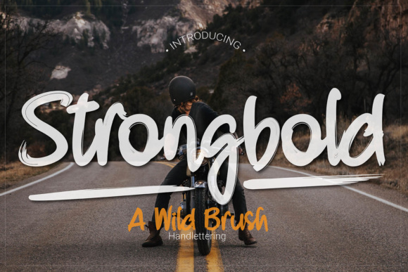 Strongbold Font: A Casual Brush Typeface for Campaigns