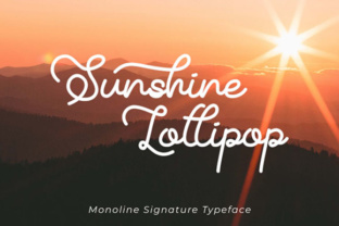 Sunshine Lollipop Font Review for Brand Identity