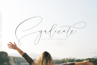 Syndicate Font: Modern Calligraphy for Digital Campaigns