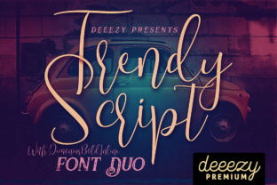 Trendy Font Review: Retro Script for Digital Campaigns