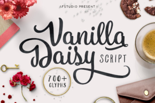 Vanilla Daisy Font: Elegant Script for Editorial Design
