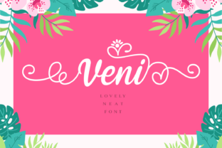 Veni Font: Elegant Script Typography for Digital Campaigns